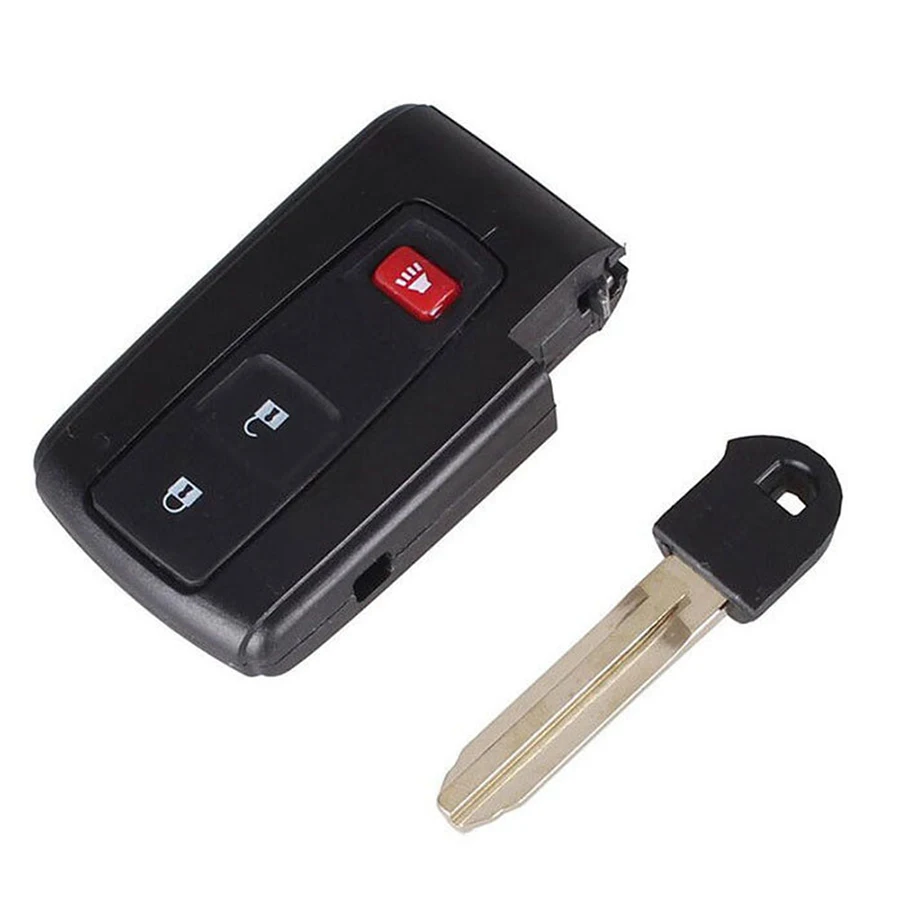 2 + 1 кнопки авто ключ оболочки дистанционного ключа чехол Замена для Toyota Prius 2004 2005