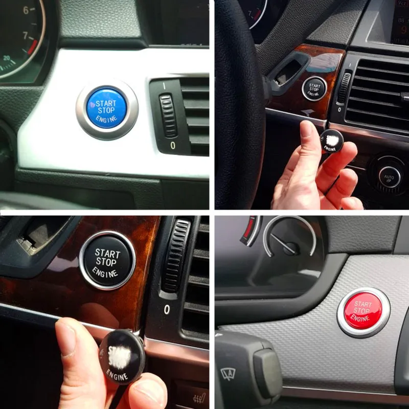 Кнопка запуска двигателя для BMW E87 E60 E83 E84 E89 E90 E91 E92 E93 сменная крышка переключатель