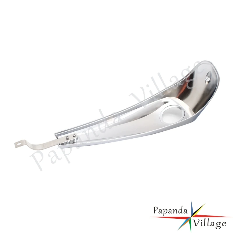 Хромированный чехол из АБС-пластика для консоли топливного бака Harley Touring FLHTC FLHT FLRT