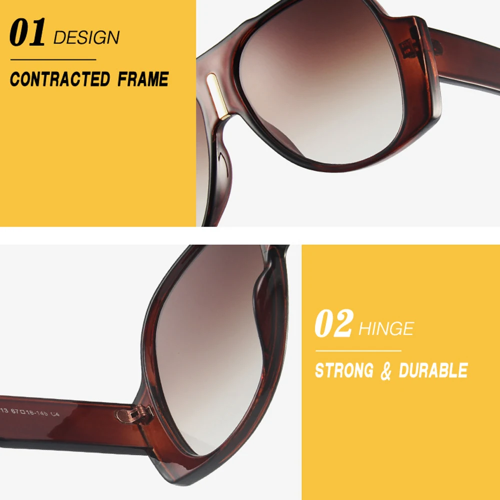 

LongKeeper 2021 Retro Oversized Sunglasses Women Men Fashion Unique Big Square Sun Glasses Vintage Brand Designer Lentes De Sol