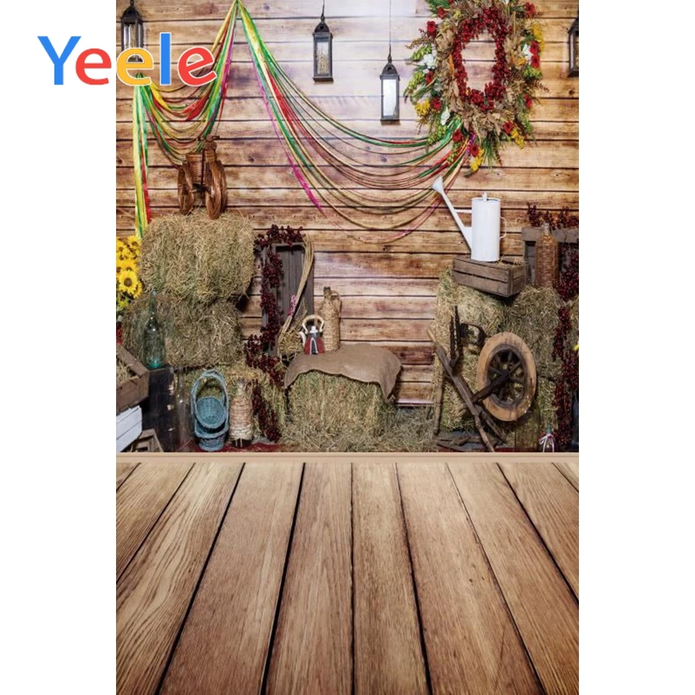 Yeele США Западная корова мальчик фермер пейзаж персонализированные портрет