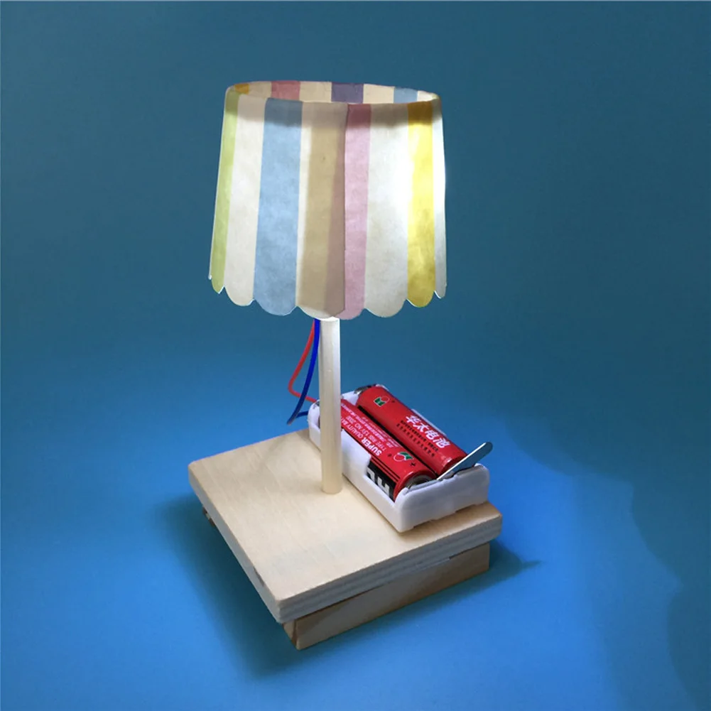 Развивающие игрушки для детей эксперимент бумажный стаканчик DIY светодиодный