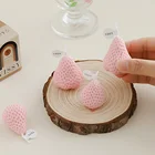 Подарочная коробка, Клубничная свеча, 1 шт.4 шт., ароматические свечи, Ароматизированная Свеча из соевого воска для дня рождения, свадебная свеча, прекрасная Клубничная свеча