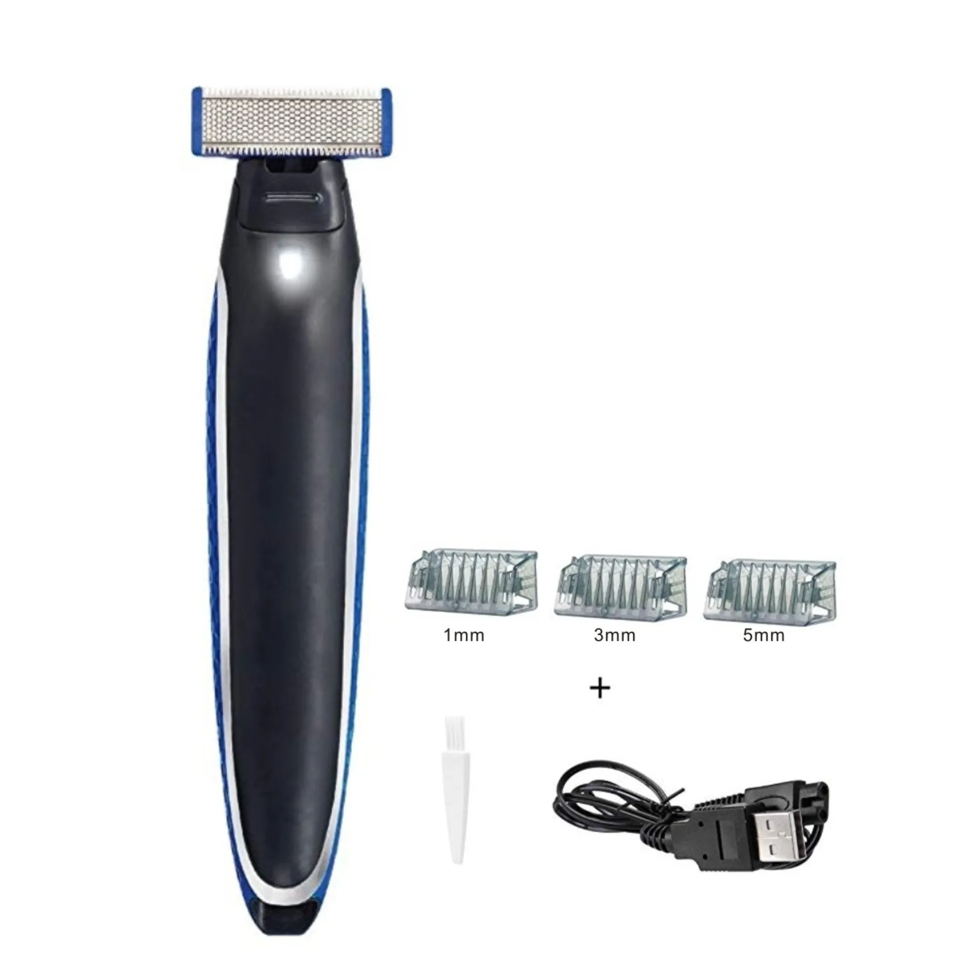 only shaver Бритва электрическая моющаяся перезаряжаемая машинка бритва триммер для бороды для мужчин - Цвет: only shaver