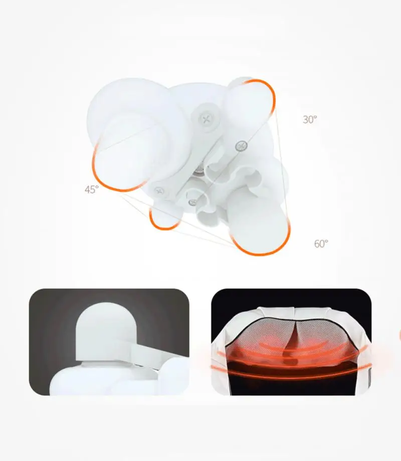 Массажер для шеи Электрический шиацу спины и тела массажный ролик автомобильный