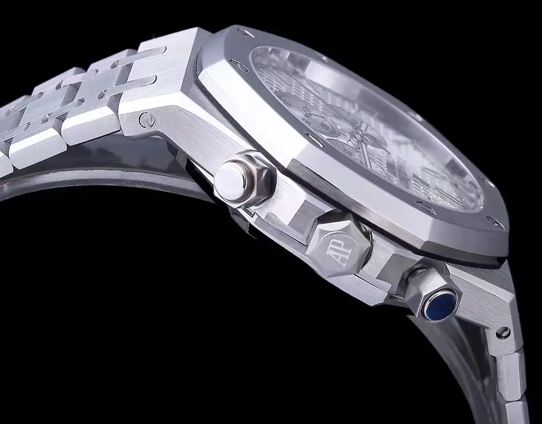 

Classic New Men Automatic Mechanical Watch Silver Black Rose Gold Sport Black Blue Grey Sapphire Glass Back See Through AAA