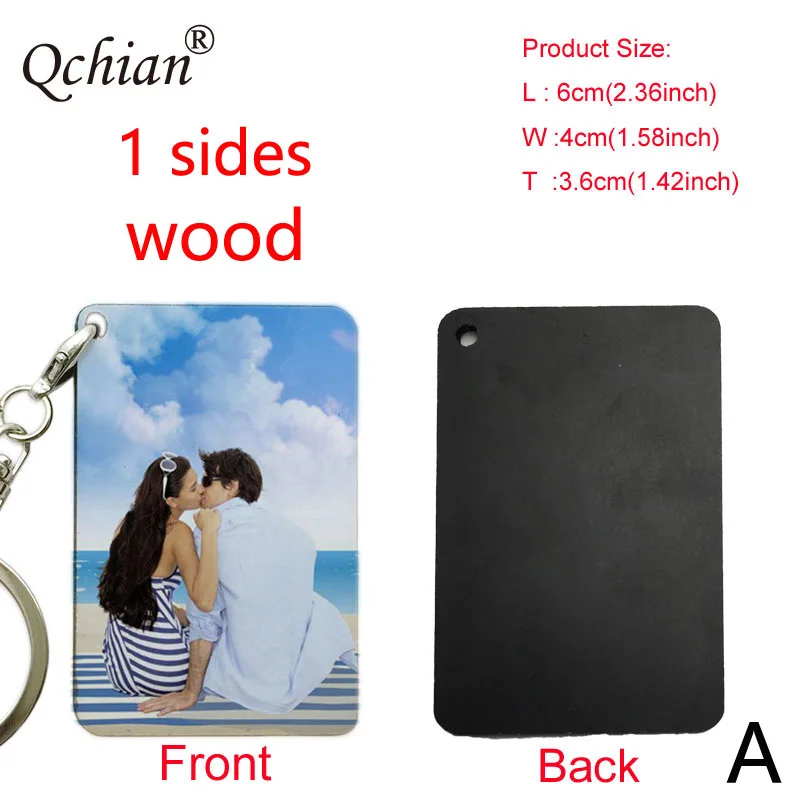 Цветной фото брелок на заказ подарок свадьбу юбилей праздник ожерелье бирка для