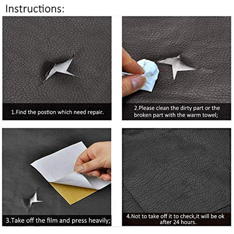 6 шт. из искусственной кожи диван ткани самоклеющиеся исправление субсидий