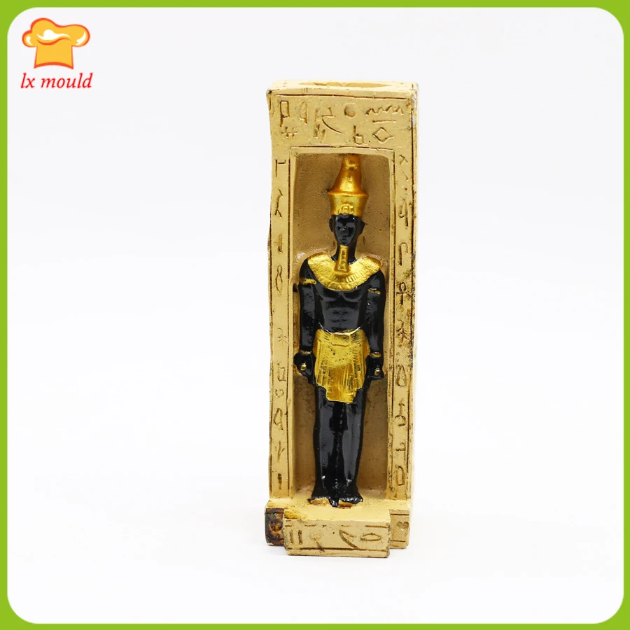 

LXYY MOULD New Mummy Candle Silicone Mold King