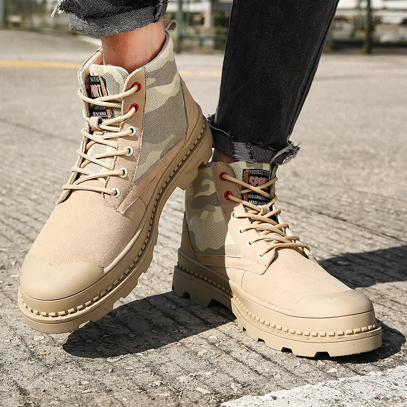 Новинка 2019 года сезон осень-зима мужские кроссовки ботильоны мужская обувь с