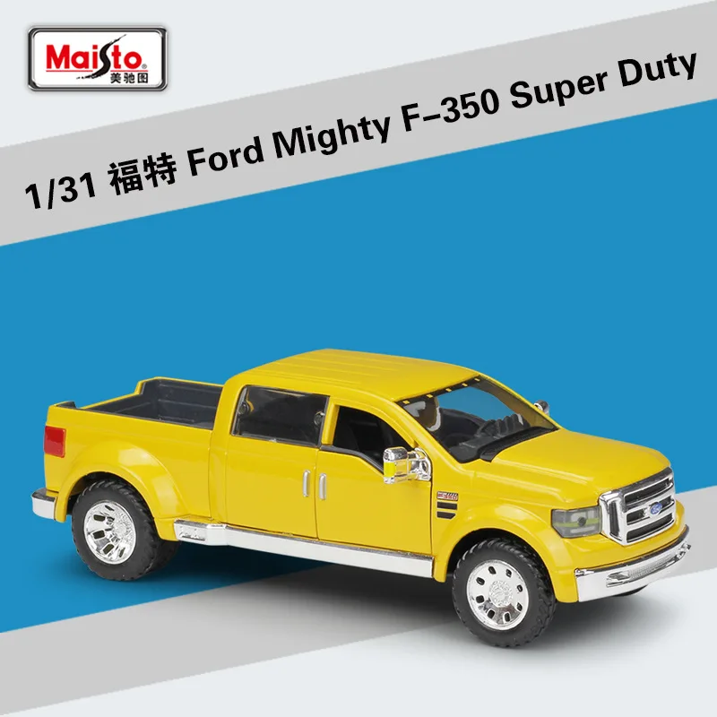 

Maisto 1:31 Ford Mighty F-350 супермощный симулятор сплав модель автомобиля коллекционная Подарочная игрушка