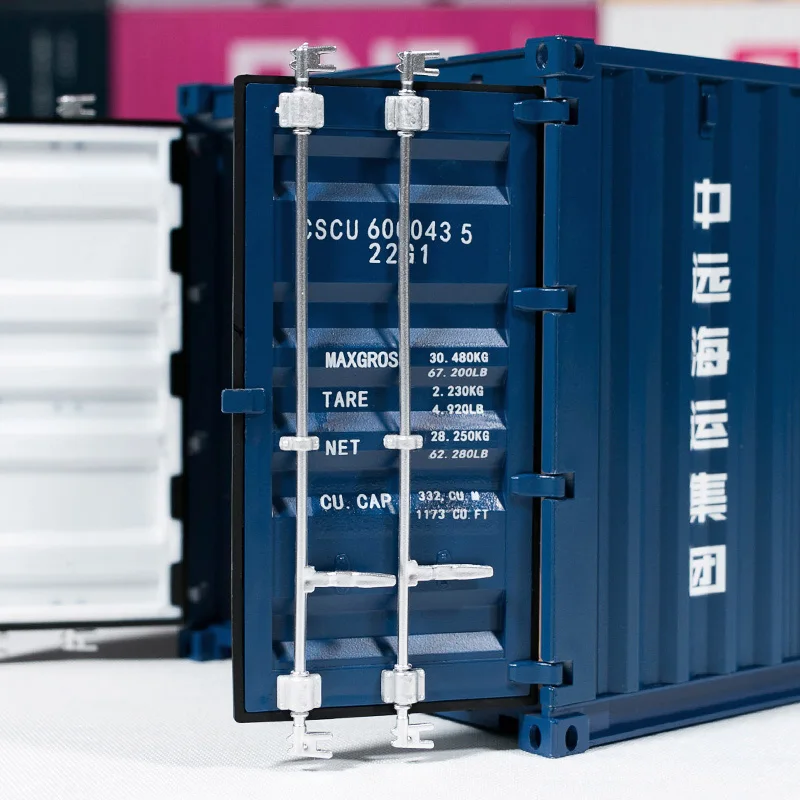 Коллекционная модель контейнера игрушка подарок 1:20 весы COSCO 20 GP грузовик
