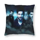 Наволочка для подушки Lucifer Morningstar 45x45, домашний декор, печать, сатана, дьявол, ТВ-шоу, диванная подушка, двусторонняя