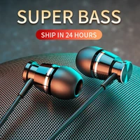 langsdom metal bass wired headphone 3 5mm in ear earphones with microphone hifi earpiece headset for phone xiaomi samsung huawei