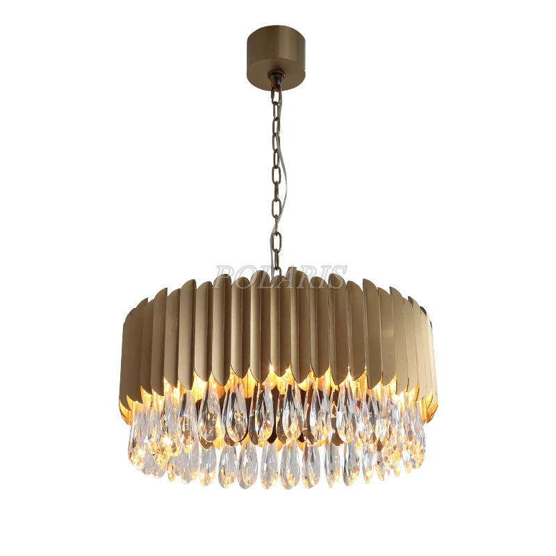 

Modern Crystal Chandelier Lighting Cristal Pendant Hanging Light LED Suspended Lamp Living Dining Room Lustre de Cristal Light