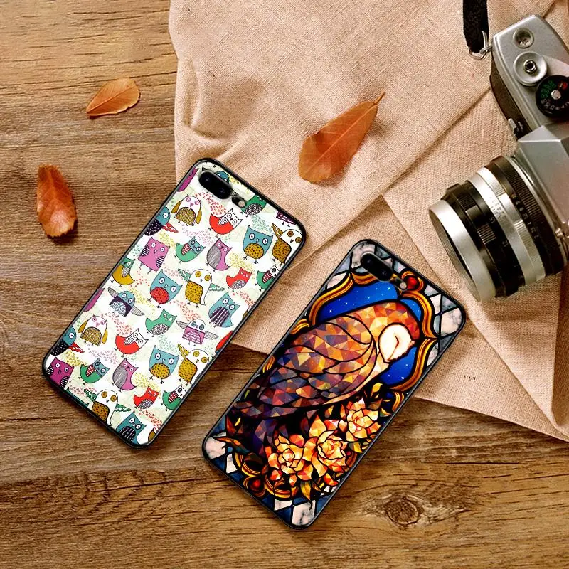 Чехол для телефона Xiaomi mi 8 A2 LITE 9 SE 9T A3 PRO с животным рисунком Совы 6X X 2S 3 F1 CC9E