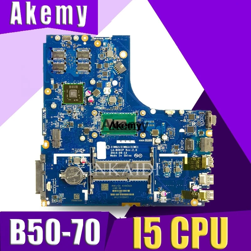 LA B091P материнская плата для Lenovo B50 80 N50 ноутбука CPU i5 5200U R5 M330 2G 100% тестовая