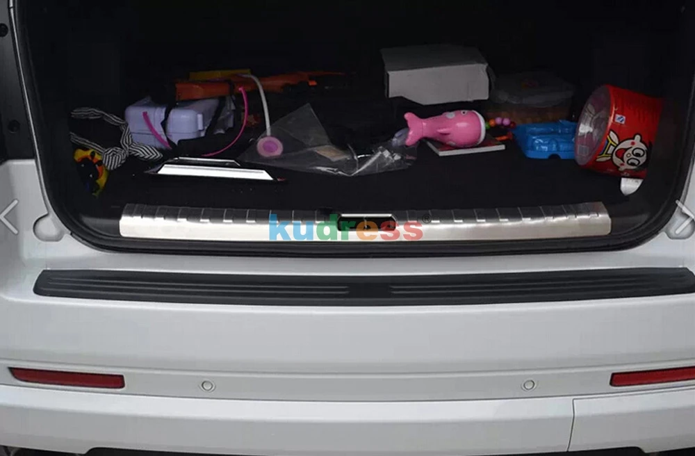 Для Land Rover freelander 2 2008 2009 2010 2011 2012 2013 Нержавеющая сталь задняя дверь пластины для порогов Бампер протектор планки 1 шт