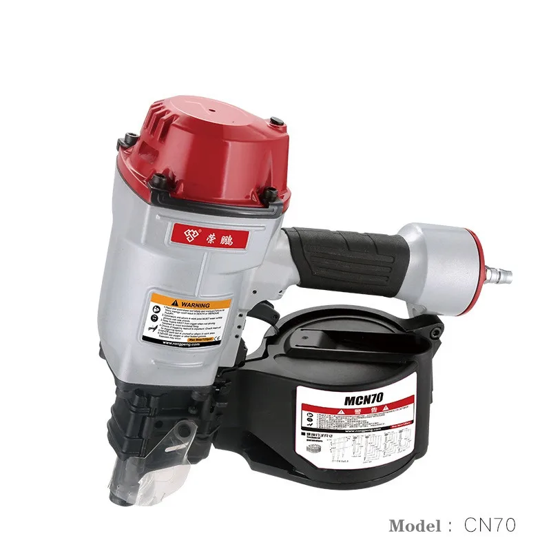 

MCN70 45mm-70mm Pneumatic Pallet Making Coil Nailer Efficient Roll Nail gun For Pallet Industry Air Coil Nailer