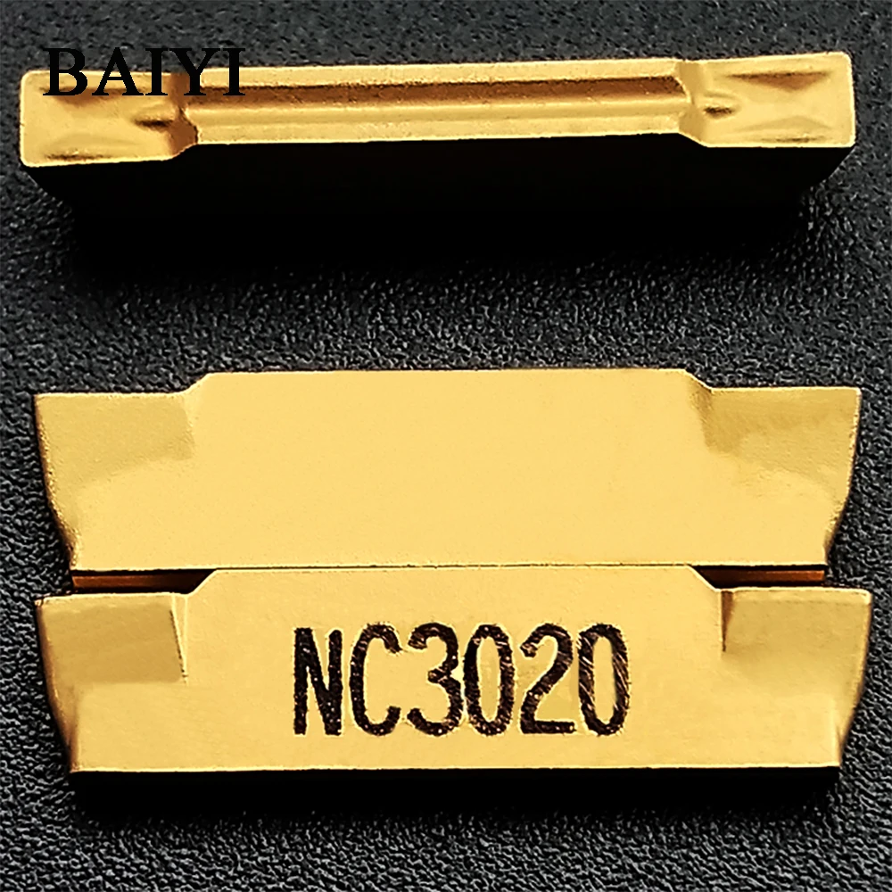 

10 шт. карбидные вставки MGMN150/200-G NC3020 канавок для стальных токарных инструментов канаворезка