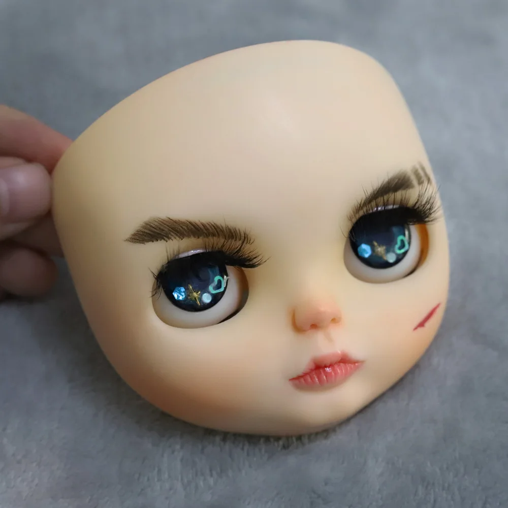 Blyth кукольная тарелка с лицом для самостоятельного макияжа blyth включая заднюю
