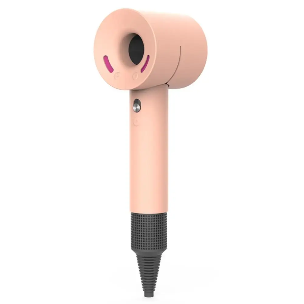 Orange Чехол для фена для Dyson, мягкий силиконовый гель, портативный, пыленепроницаемый вентилятор, защитный чехол для сверхзвукового фена - Цвет: Orange