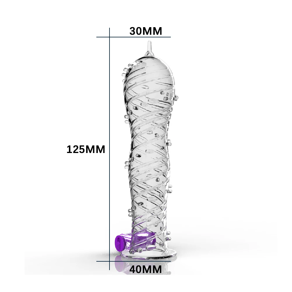 Penile Sleeve Vibrator Increases Dildo Thickening Erotic Products Delayed Ejaculation Vibration Cock Ring Sex Toys for Couple | Красота и