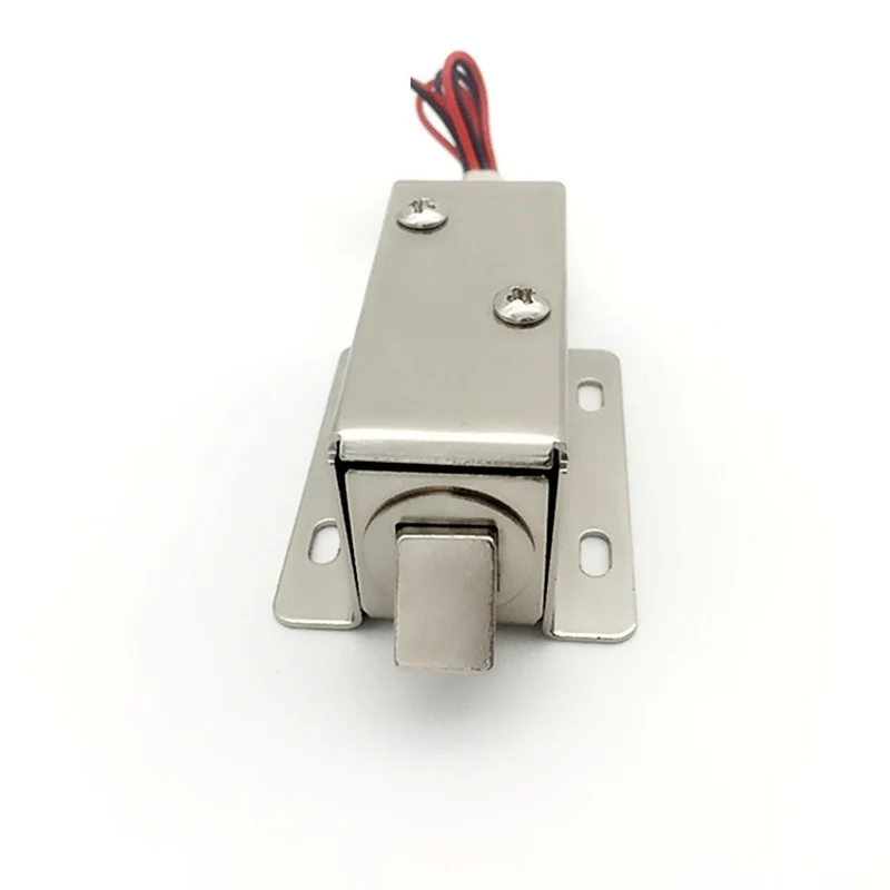 Электрический замок в сборе электромагнитный для ящиков шкафов и дверей