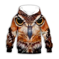 owl 3d printed hoodies family suit tshirt zipper pullover kids suit funny sweatshirt tracksuitpant shorts 02