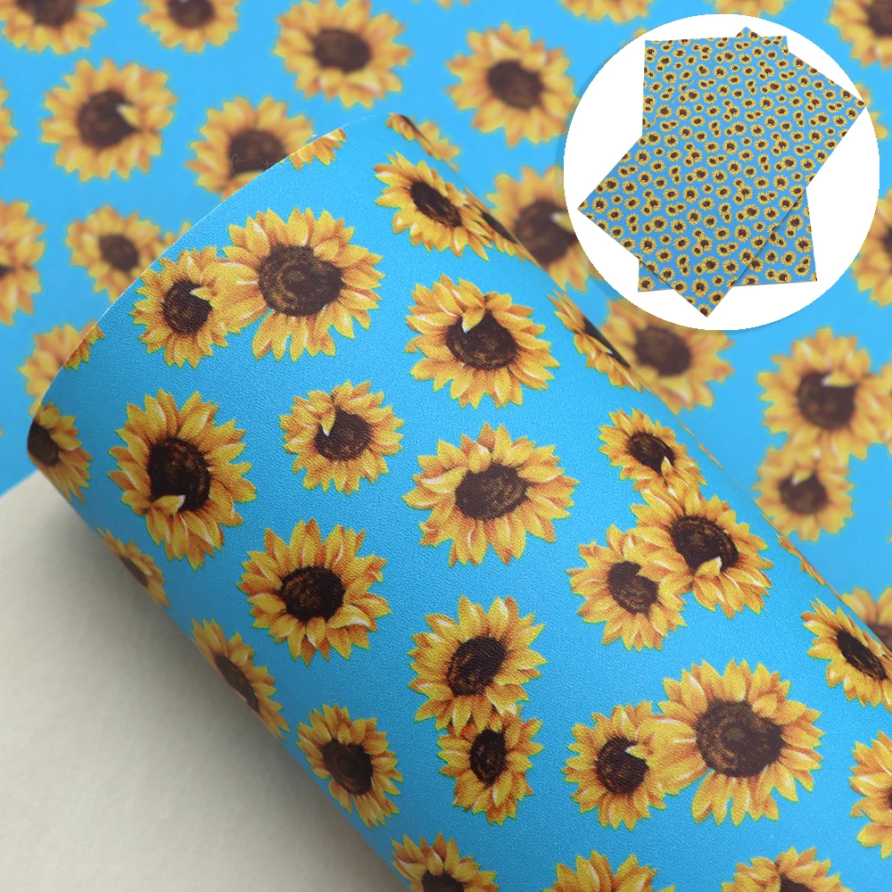 Аксессуары David 20*33 см Гладкий Цветочный Принт искусственная кожа для сумок с