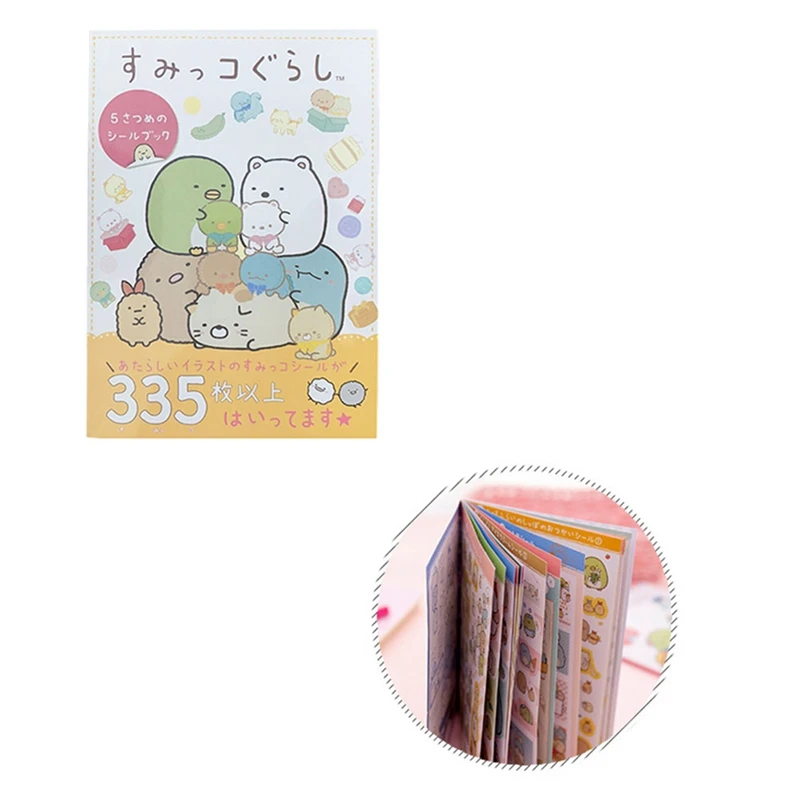 

20pcs/bag Cartoon Animal Stationery Stickers Cute Kawaii Sticky Paper Diary sticker For Decoration Diary Scrapbooking