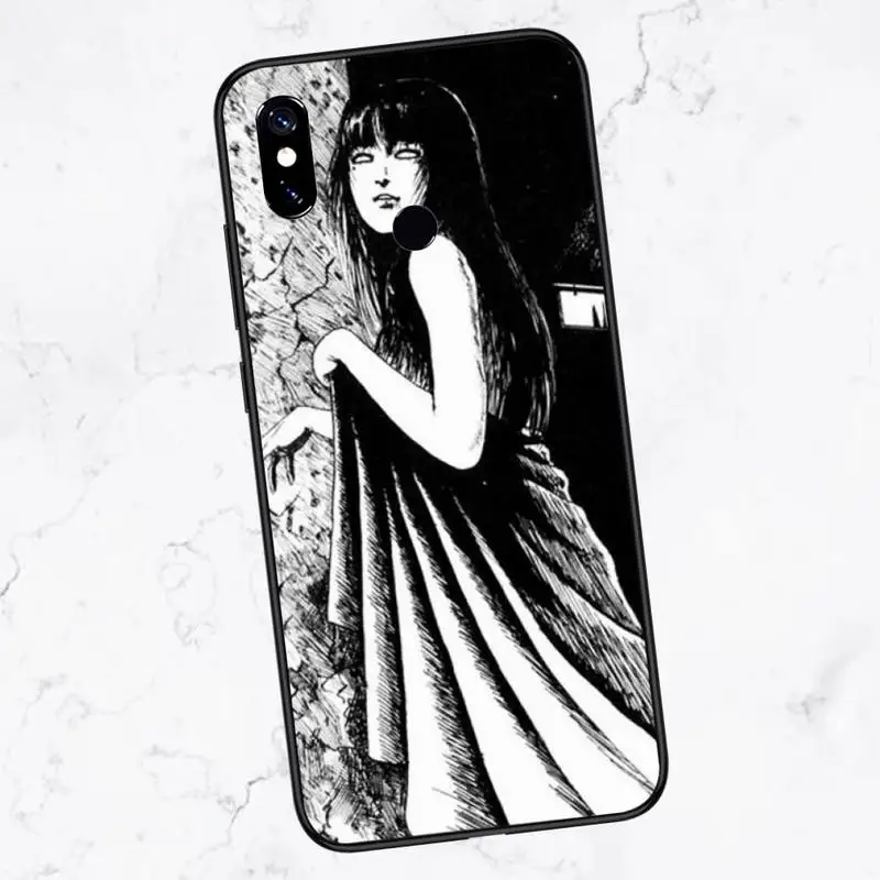 

Japanese horror comic Tomie Phone Case For Xiaomi Redmi note 4 4X 8T 9 9s 10 K20 K30 cc9 9t pro lite max