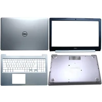 new laptop for dell inspiron 15 5570 5575 lcd back coverfront bezelpalmrestbottom case 0x4ftd 0m1fjk 0ykn1y 01jpxk silver