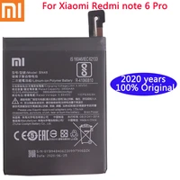 xiaomi 100 original phone battery for xiaomi redmi note 6 pro bn48 batteries red rice note6 pro bateria battery