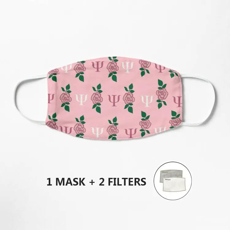 

Маска-психолог для женщин и девочек, маска для лица, хлопковая ткань, моющаяся, с фильтром, карман, унисекс, хлопок