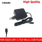 Адаптер питания для ноутбука ASUS Eeebook X205 X205T X205TA E202SA E205SA E20 5SA E20 EXA1206UH Netbook, Micro-USB, 19 в, 1,75 А, 33 Вт