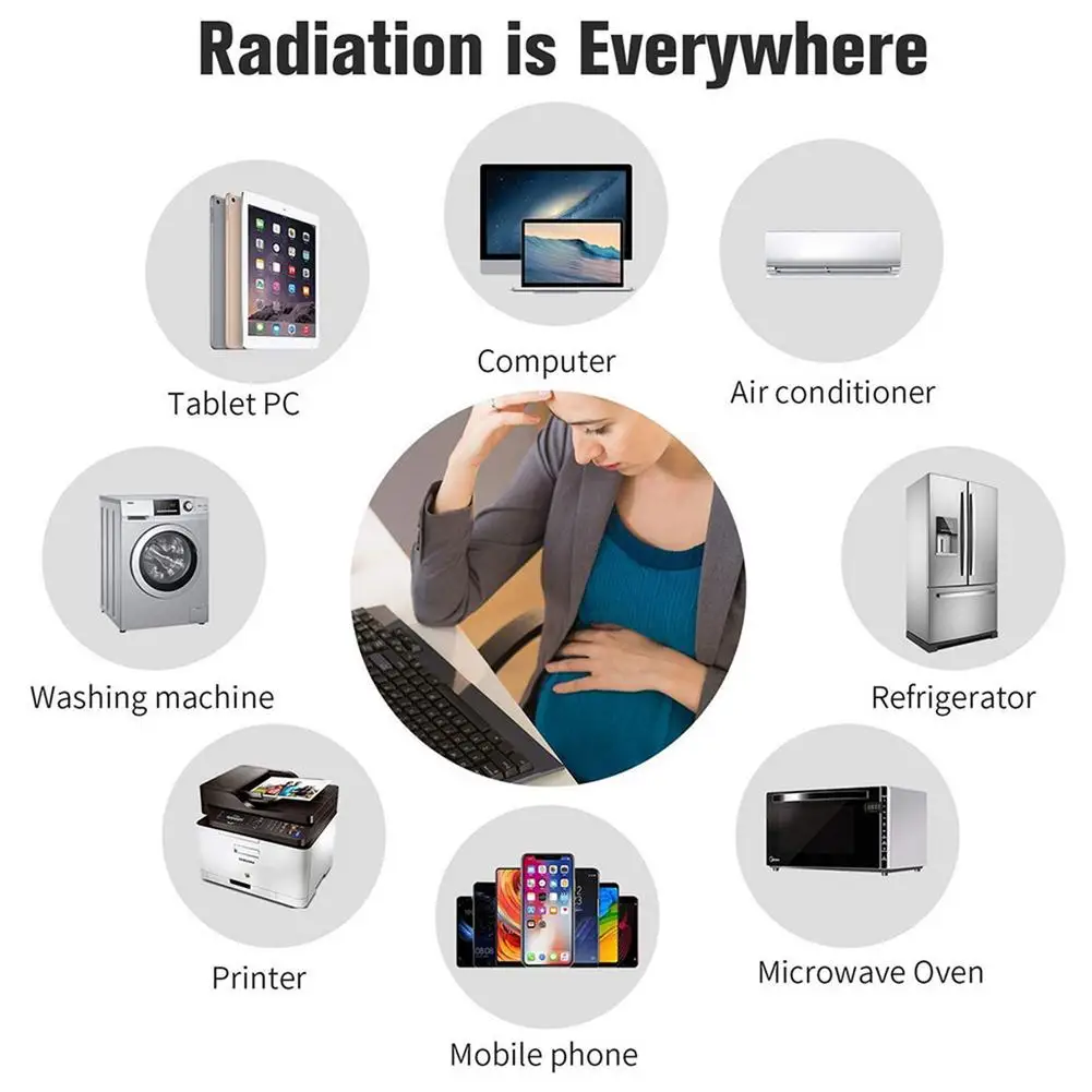 Анти-излучение EMF квантовая защита мобильные наклейки для камеры сотового
