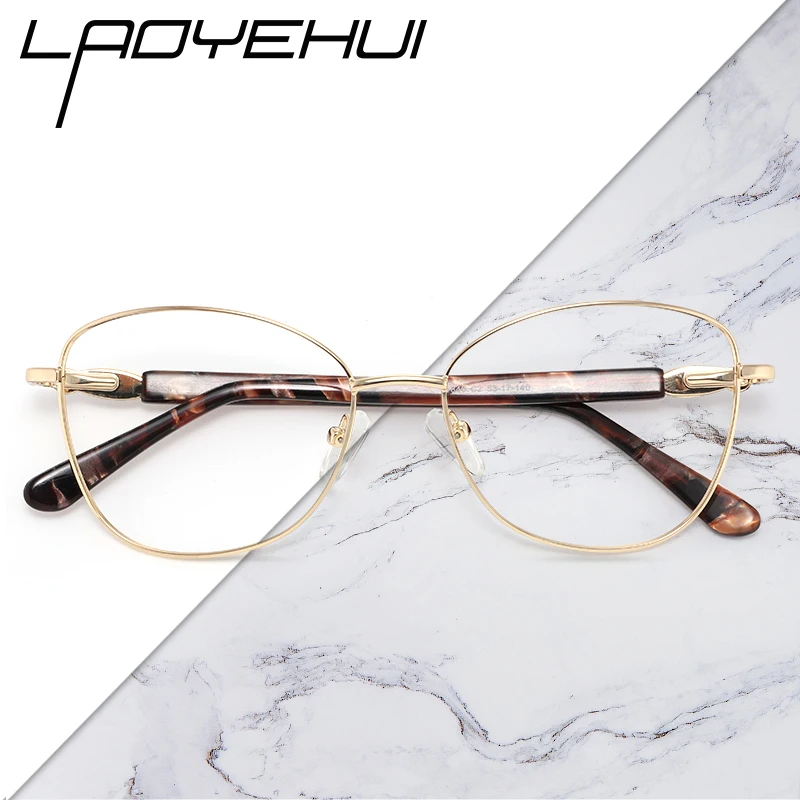 

Женские круглые очки «кошачий глаз» с бриллиантами, женские винтажные оправы для очков, оптические женские очки по рецепту, Женская оправа для очков