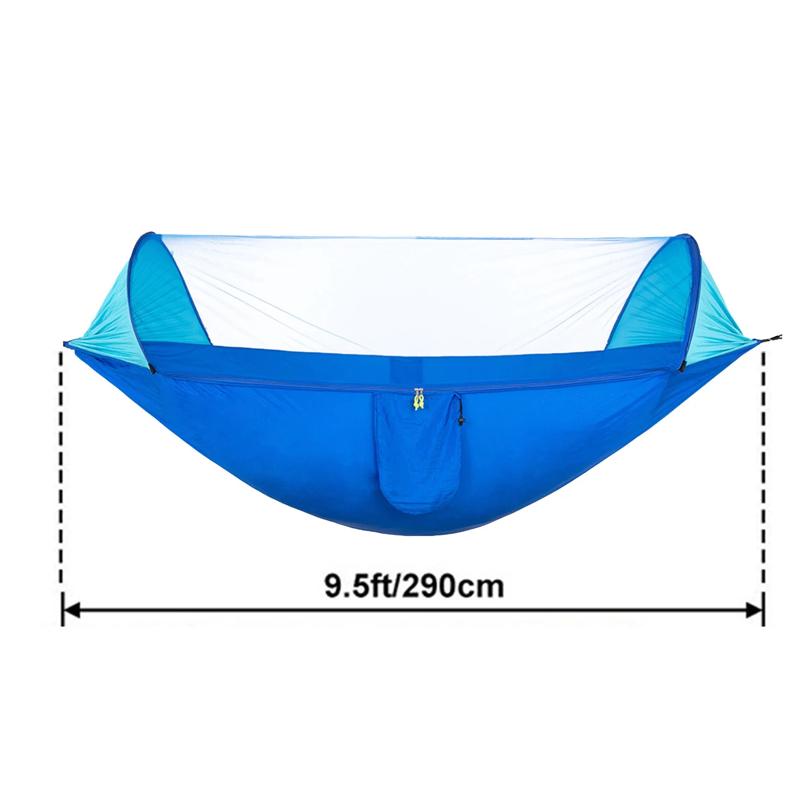 

1-2 Person Portable Outdoor Camping Hammock With Mo-squito Net High Strength Parachute Fabric Hanging Bed Hunting Sleeping Swing