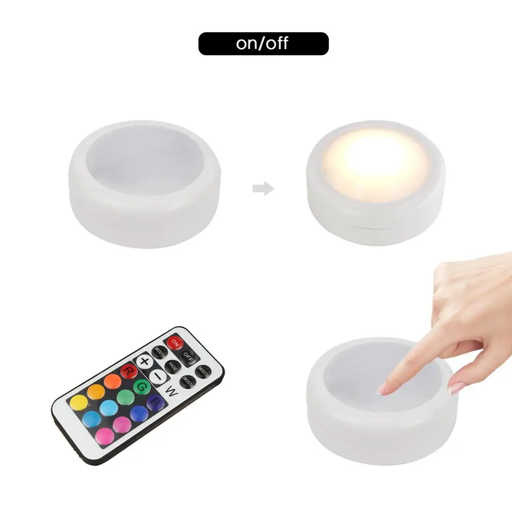 Светодиодный светильник для шкафа RGB 12 цветов с регулируемой яркостью 21