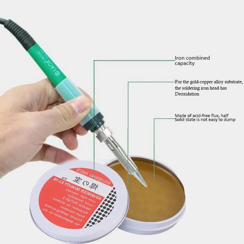 10g/50g Environmental Soldering Paste Mild Rosin Flux Welding Gel Tool for Metalworking Electrical | Инструменты