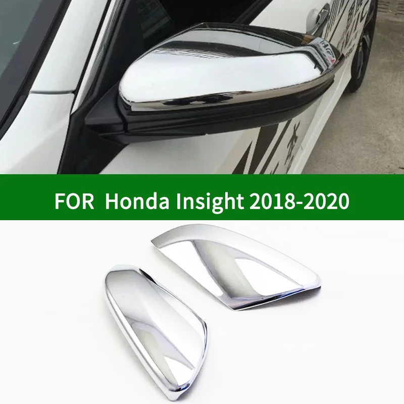 

Для абсолютно новых Honda vision 2018-2020 накладка на зеркало заднего вида автомобиля отделка, в форме рога черное углеродное волокно/хромированные боковые зеркала крышки 2019