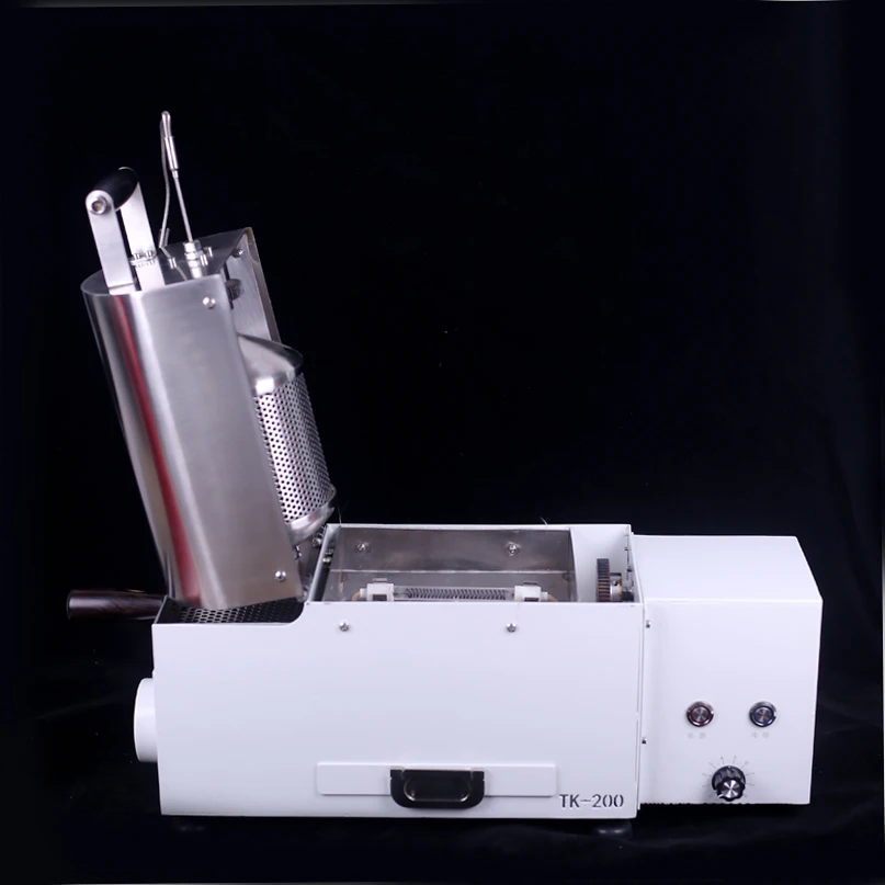 220V TK-200 бытовой Кофе машина для жарки небольшой Bean выпечки электрический жаровня