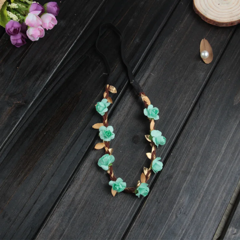 1 шт. 4 цвета милые детские аксессуары для волос повязка на голову с золотыми