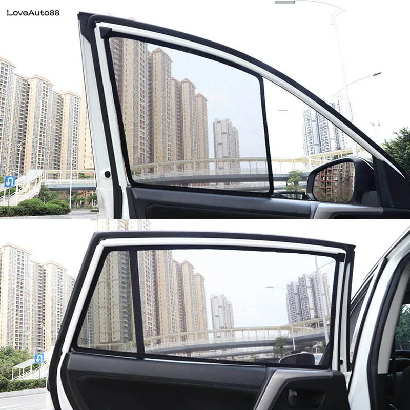 

Car Sunshade Magnet Sun Protection Back Front Rear Window Sun Shade Visor Protector for Toyota highlander 2020 2019 2018 2015
