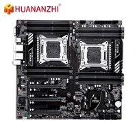 huananzhi x79 16d dual cpu motherboard supports lga 2011 reg ecc ddr3 1333 1600 1866mhz sata3 usb3 0 e atx witht vga
