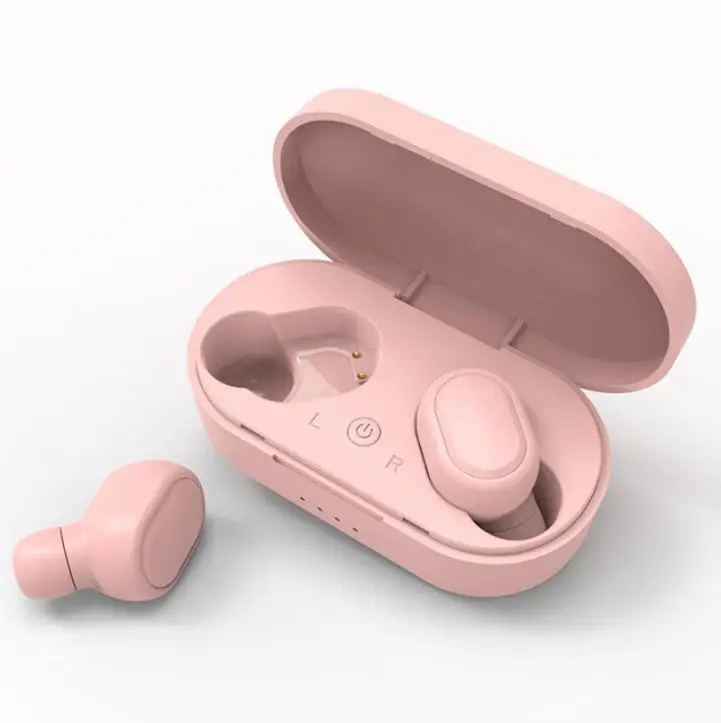 DishyKooker наушники вкладыши TWS Bluetooth IPX6 водонепроницаемый airdots беспроводные для Android