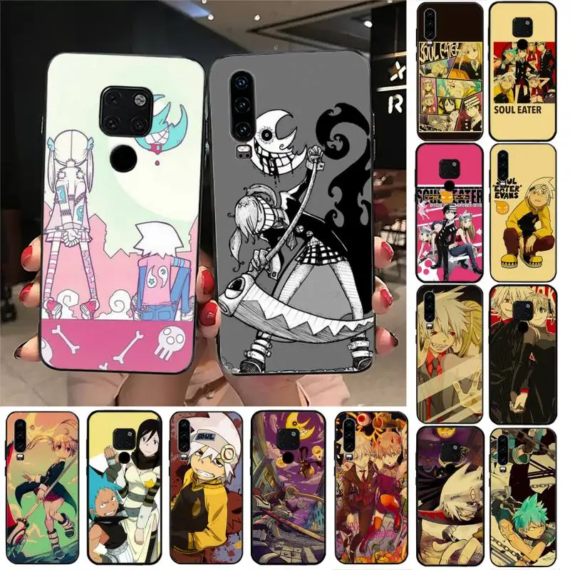 

Anime Soul Eater Poster Phone Case For Huawei Nova3I 3E mate9 10 20lite 20Pro 40 30pro funda case
