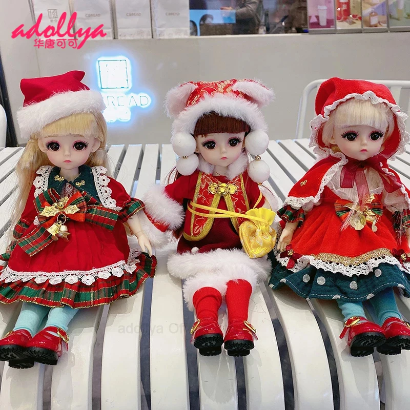 

Adollya 1/6 BJD Doll Long Hair Big Eyes With Clothes Shoes 30cm Dolls For Girls DIY Toys Ball-Jointed Doll Gifts For Girls