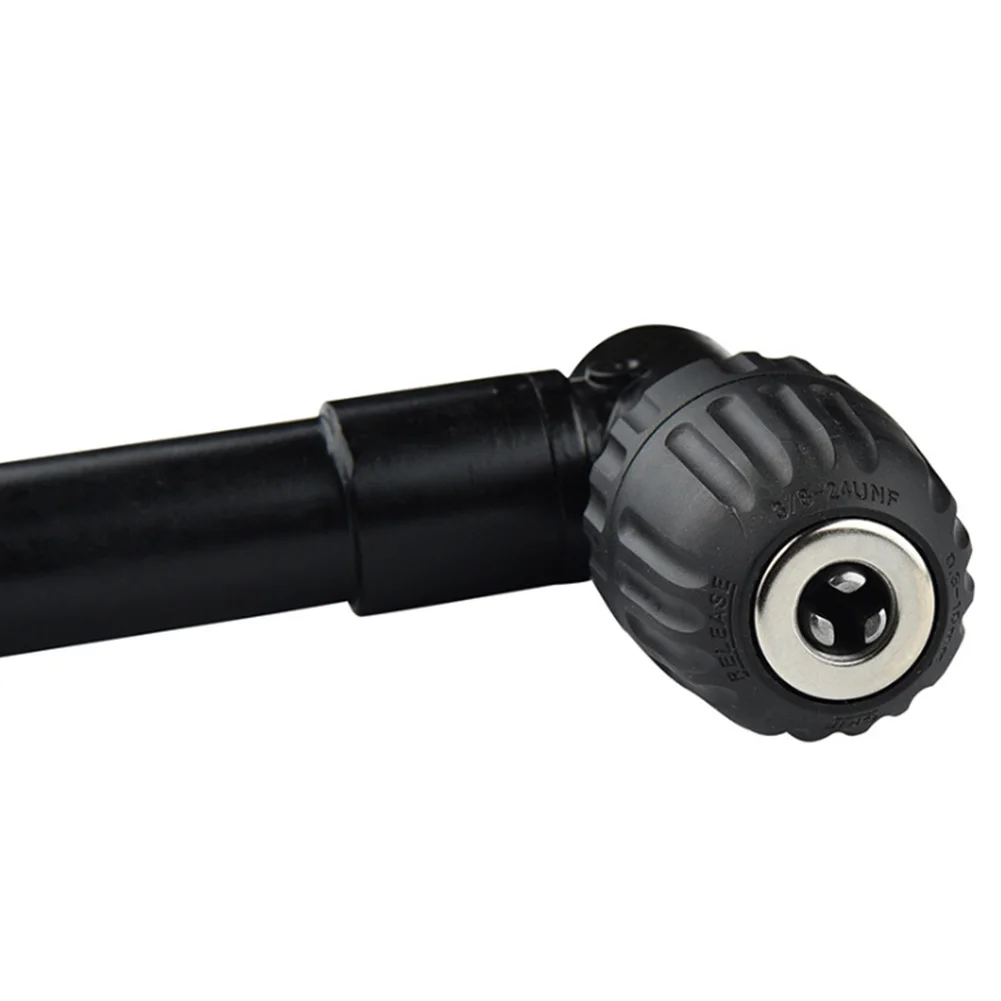 

90 Degree Electric Right Angle Keyless Power Adapter Tool Bend Extension Professional Accessories Drill Chuck Compact Attachment